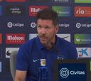 Simeone manda un aviso a la afición por el pasado madridista de Reguilón
