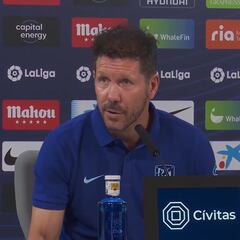 Simeone manda un aviso a la afición por el pasado madridista de Reguilón