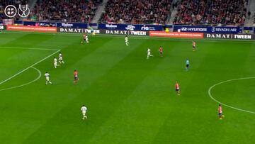 Feroces críticas en redes a Tchouameni por lo que hace en el gol de Griezmann