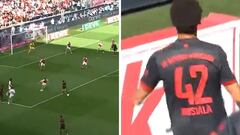 Será Balón de Oro sí o sí: Musiala ganándole la Bundesliga al Bayern con este control de época en su golazo