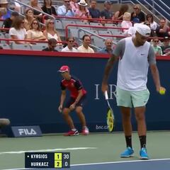 La última treta de Kyrgios para volver loco al rival: “Puede ser récord del mundo...”