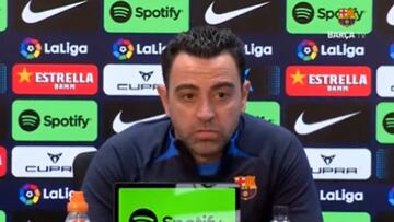 La respuesta con sorna de Xavi tras ser preguntado por el BarçaGate
