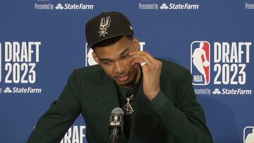 Si juega con el mismo sentimiento puede ser de época: las palabras de Wembanyama tras ser 1 del ‘draft’