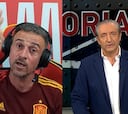 El dardo de Pedrerol a Luis Enrique en la bienvenida a Luis de la Fuente