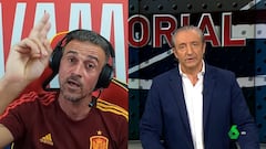 El dardo de Pedrerol a Luis Enrique en la bienvenida a Luis de la Fuente