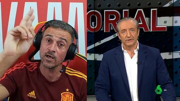 El dardo de Pedrerol a Luis Enrique en la bienvenida a Luis de la Fuente