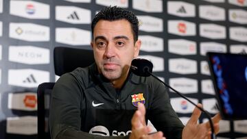 Xavi toma la palabra