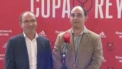 Almazán celebra el cruce con el Atlético en la Copa