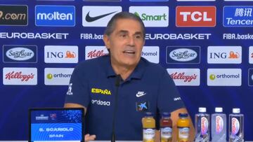 Escuchen bien esto de Scariolo sobre la retirada de Rudy porque son 77″ sentando cátedra