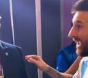 El rostro de Messi al descubrir quién le daba el MVP