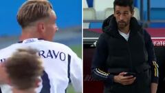 ?Qu¨¦ hac¨ªa Arbeloa? El desconcertante plano en el 4-0 de Iker Bravo del entrenador del Madrid