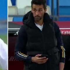 ¿Qué hacía Arbeloa? El desconcertante plano en el 4-0 de Iker Bravo del entrenador del Madrid