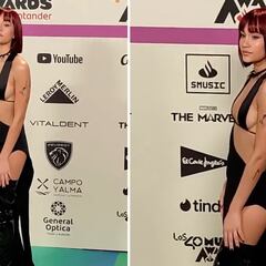 El cambio de look de Aitana para LOS40 Music Awards
