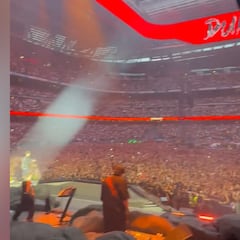 La impresionante imagen del Bernabéu en el concierto de Duki: suban el volumen y alucinen