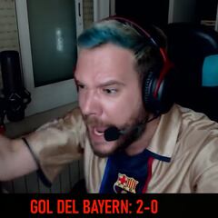 La airada reacción de un culé al 2-0 contra el Bayern que es viral: atentos porque lo relaciona con el Real Madrid