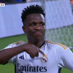 No lo hizo ni Cristiano: el hat trick para la historia de Vinicius en media hora