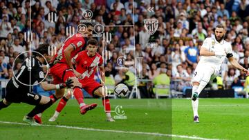 El movimiento que define a Karim Benzema a partir de una lectura de juego superlativa