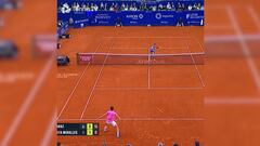 Esto es Alcaraz en estado puro: vean el punto que perdió y la reacción de su rival y lo entenderán