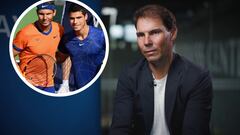 Se va a ruborizar Alcaraz a niveles extremos: estos 60″ de Nadal sobre él son mucho