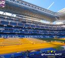 ¡Nuevo color en el Bernabéu! Comienzan a instalar los nuevos asientos del estadio