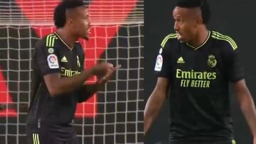 Militao acus車 a un compa?ero tras el 2-2 del Rayo al Real Madrid