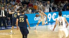 ¡MAN-DA-RI-NA-ZO!: 2 segundos, 1 abajo ante el Barça y Llull hace la de siempre