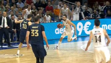 ¡MAN-DA-RI-NA-ZO!: 2 segundos, 1 abajo ante el Barça y Llull hace la de siempre