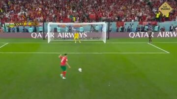 Una daga a todo un país y más por cómo fue: el penalti de Achraf y una celebración que duele