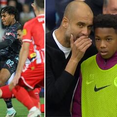 Hace 4 años te daba instrucciones como recogepelotas, hoy te hace debutar y metes este golazo: la joya de Pep