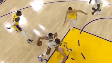 De recibir el puñetazo de Green hace unos días a hacer esto y volver a estar en boca de todos en la NBA