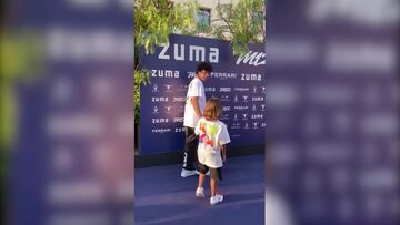 Los hijos de Marcelo llaman la atenci車n por su outfit en la fiesta de despedida de su padre