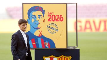 Gavi renueva con el Barça hasta 2026: “Estoy muy agradecido a La Masía”