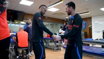 El PSG publica el reencuentro entre Messi y Neymar tras el Mundial