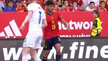 La barbaridad de Asensio que dej¨® en shock a toda La Rosaleda: v¨¦anlo porque es hipn¨®tico
