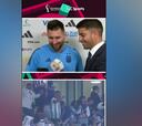 Argentina, enamorada: la reacción de Messi cuando ve cómo Antonela y sus hijos celebraron su gol