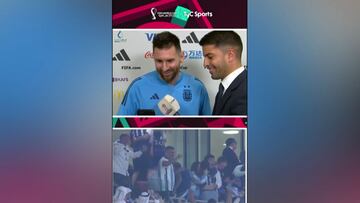 Argentina, enamorada: la reacción de Messi cuando ve cómo Antonela y sus hijos celebraron su gol