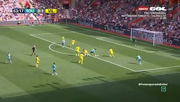 ?Obra de arte o carambola? El golazo de la pretemporada se lo hicieron al Villarreal