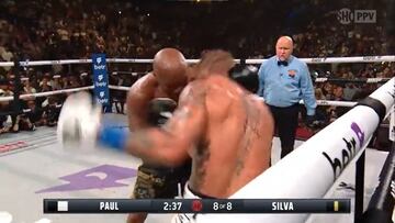 El tremendo ‘Knockdown’ del youtuber Jake Paul a la leyenda de las MMA y la UFC, Anderson Silva