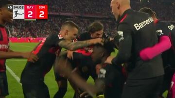 Empatas en el 95′ ante el Bayern en el Allianz y reaccionas así: tremendo lo de Xabi Alonso