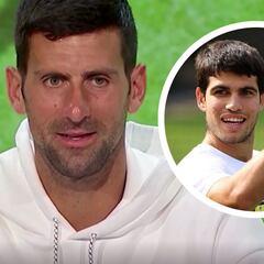Mensaje de Djokovic a Alcaraz para calentar Wimbledon: “No le necesito para estar extramotivado”