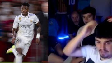 Esta reacción de unos aficionados culés al partido de Vinicius es de lo más visto en TikTok