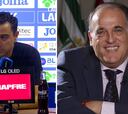 Xavi vs. Tebas: el rotundo mensaje que seguro no va a gustar al presidente de LaLiga