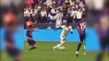 Cruzó la línea roja para ser un amistoso: lo de Gavi a Vinicius fue muy peligroso