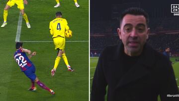 El audio VAR del no penalti que indignó a Xavi: “Es una vergüenza”