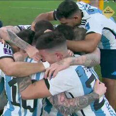 La primera imagen de Messi como campeón del mundo según pitó el árbitro: sobran las palabras