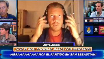 Jota Jordi contraataca a su ‘fail’ más gordo desde que está en El Chiringuito