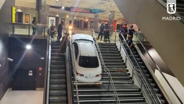 Coche robado, una imprudencia extrema y la cosa acabó en una escena de película