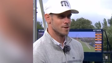 Bale responde sobre por qué jugaba tanto al golf cuando estaba en el Madrid y el periodista le pega un vacile