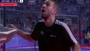 Lío monumental en el pádel: con punto de partido en contra roza el anti fair play