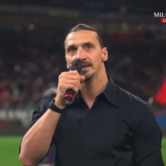 Ibra, con el micro en su despedida y le empiezan a pitar: atentos a su respuesta